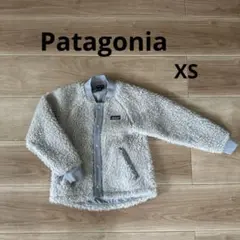 patagonia フリースジャケット キッズ　xs 5-6歳