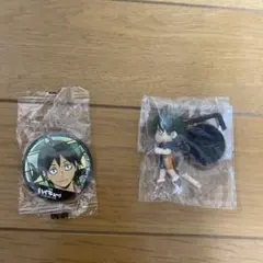 ハイキュー!! 山口忠ピンバッジとフィギュア