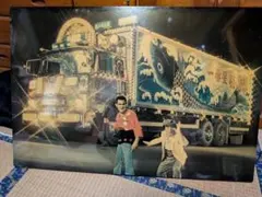 約50年前のトラック野郎の木製ポスターパネル ボード 2枚セット 2026年最新】トラック野郎 パネルの人気アイテム - メルカリ