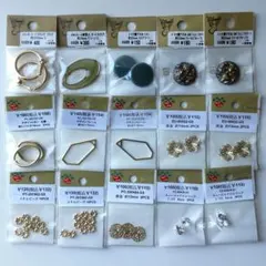 No.109 アクセサリー用　金具パーツセット 複数種類　未使用