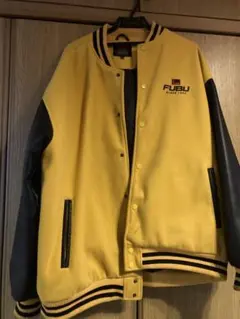 FUBU スタジャン XL イエロー/ブラック