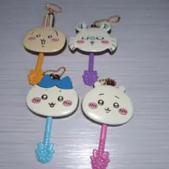 ちいかわロリポップチョコチャーム ちいかわハチワレうさぎモモンガ