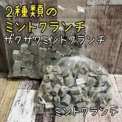 2種類のミントクランチ 600g ザクザクミントクランチ ミントクランチのサムネイル