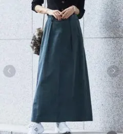 BEAUTY&YOUTH コーデュロイ ロングスカート