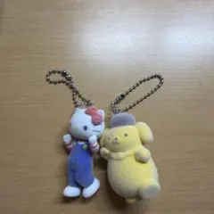 サンリオ ミニチュアチャームライブキャラクター ハローキティ ポムポムプリン