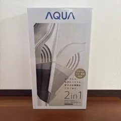 新品未使用AQUA 2in1 コードレススティッククリーナー AQC-LX1Eのサムネイル
