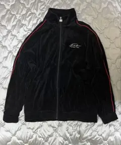 FUBU ベロア トラックジャケット ブラックのサムネイル