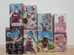 【新品未開封】初音ミク フィギュア 8体セット 桜ミク バニー チロルチョコ 他