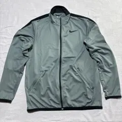 Nike トレーニング ジャケット メンズ Mグレー/ブラック 実寸Ｌサイズ