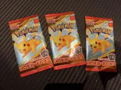 ポケモンカード マクドナルド プロモカードパック 4パックセット