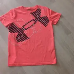 Under Armour 蛍光オレンジ Tシャツ YXL