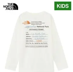 THE NORTH FACE キッズ長袖カットソー