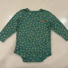 tinycottons】ピンク リボン柄 ロンパース 長袖 12M - メルカリ