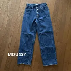 MOUSSY デニムパンツ26のサムネイル