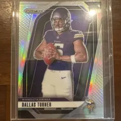 Dallas Turner RC Panini Prizm NFLカード