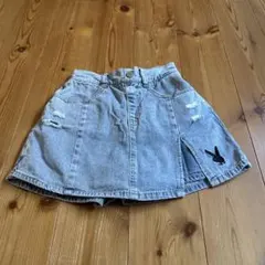 プレイボーイデニムダメージ加工パンツ