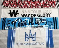 AAA ライブタオルセット