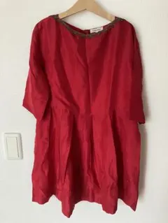 caramel baby & child シルク ワンピース 10y