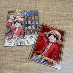 【新品未使用】ワンピース　ステータスカードコレクション　ルフィ