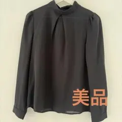 SHEIN 黒 長袖ブラウス M