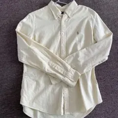 ポロ　ラルフローレン　黄色シャツ　M