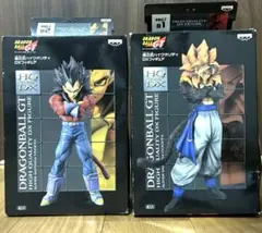 ドラゴンボールGT　組立式DXハイクオリティフィギュア　ベジータ　ゴジータ