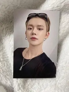 【レア】TXT GGUM韓国サノク事前収録 ヨンジュン トレカ①キズあり