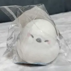 ふわふかスクイーズ シマエナガ 目とじ ふわふわフロッキーのサムネイル