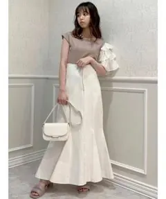 dazzlin ダズリン ステッチラインマーメイドスカート