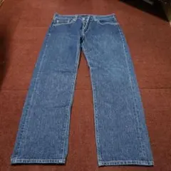 リーバイス505アメリカusa製w33革パッチセルビッジビッグE