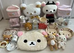 リラックママグカップ、コリラックマカレー皿、リラックマぬいぐるみ 20点セット