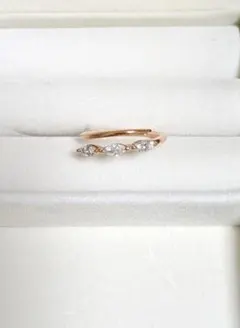 極美品■Misty■ミスティ　ピンクゴールドリング9号　K10青山4℃