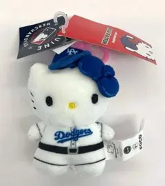 大谷翔平 ハローキティー × ドジャース 背番号 17 キーホルダー 12cm