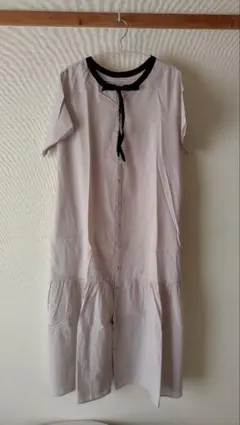 【Samansa Mos2】半袖ワンピース