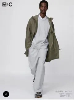 UNIQLO グレー ワイドパンツ Sサイズ