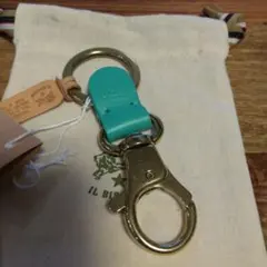IOCHI様専用☆値下☆IL BISONTE レザーキーホルダー ポーチ付き