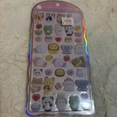 コットンパフィーシール　動物