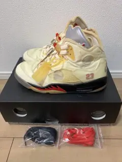 Off-White × Nike Air Jordan 5 