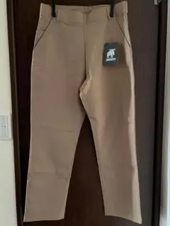 【タグ付き新品】MOZsweden ハイパーストレッチパンツ ベージュ L