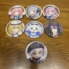 にじさんじ 缶バッジ 7個セット