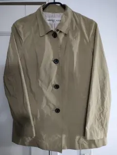 希少90s✦CHRISTIAN AUJARDPARISシルキーグログラン調コートのサムネイル