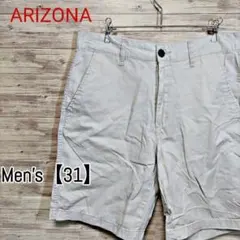 A184【US輸入】ARIZONA　ショートパンツ【メンズ31】ライトベージュのサムネイル