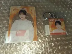 CUTIE STREET すきくじ 浴衣 川本笑瑠セット アクキー、クリアカード