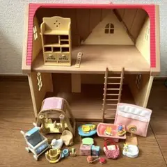 シルバニア☆きいちご林のかわいいお家☆赤ちゃんブランコセット・すこやかセット