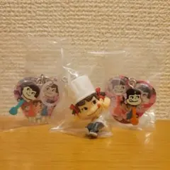 ペコちゃん お菓子のめじるしアクセサリー 3種セット