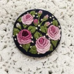 89.ブローチ　ハンドメイド