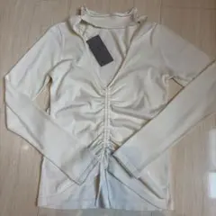신품 태그 첨부 코튼 니트 M_ Moussy