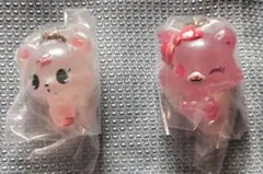 ジュエルペット　めじるしアクセサリー　ラブラ&ガーネット