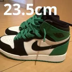 Nike Air Jordan 1 ブラック/ホワイト/グリーン新品