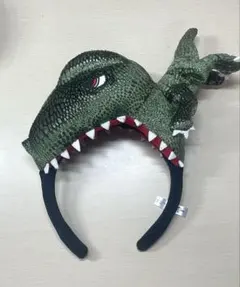 【美品】USJ ユニバ 恐竜 カチューシャ